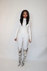 Luxe Off White Double Layer Set